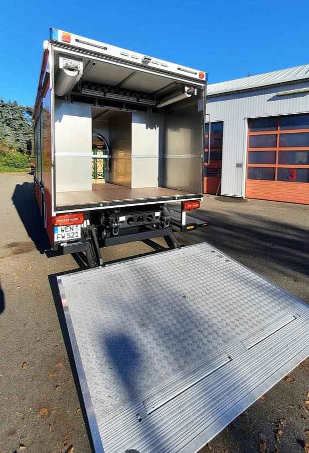 GW-Gefahrgut – Heck ohne Rollcontainer