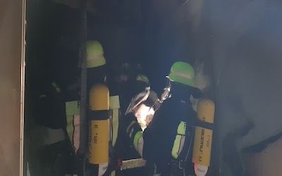 Aktive Einsatzkräfte der Feuerwehr Weiden